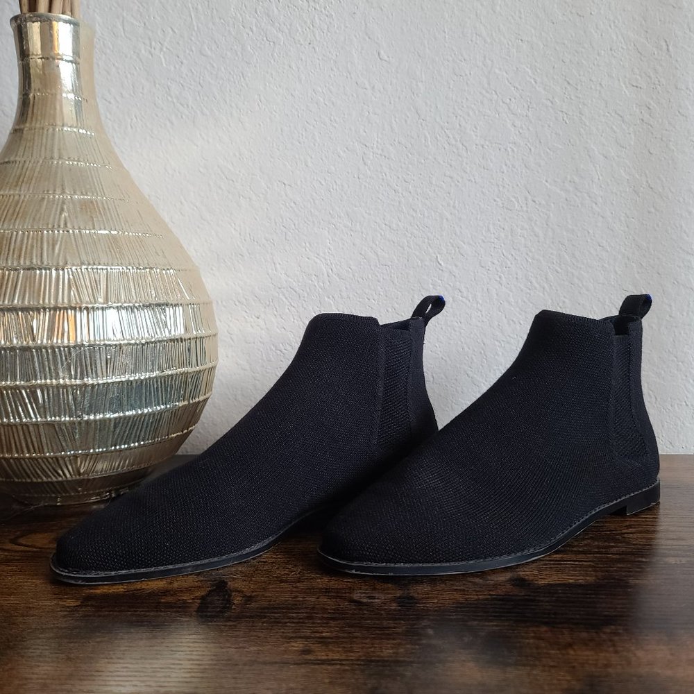 Rothy's Merino Wool Ankle Boot - Onyx Black RETIRED
